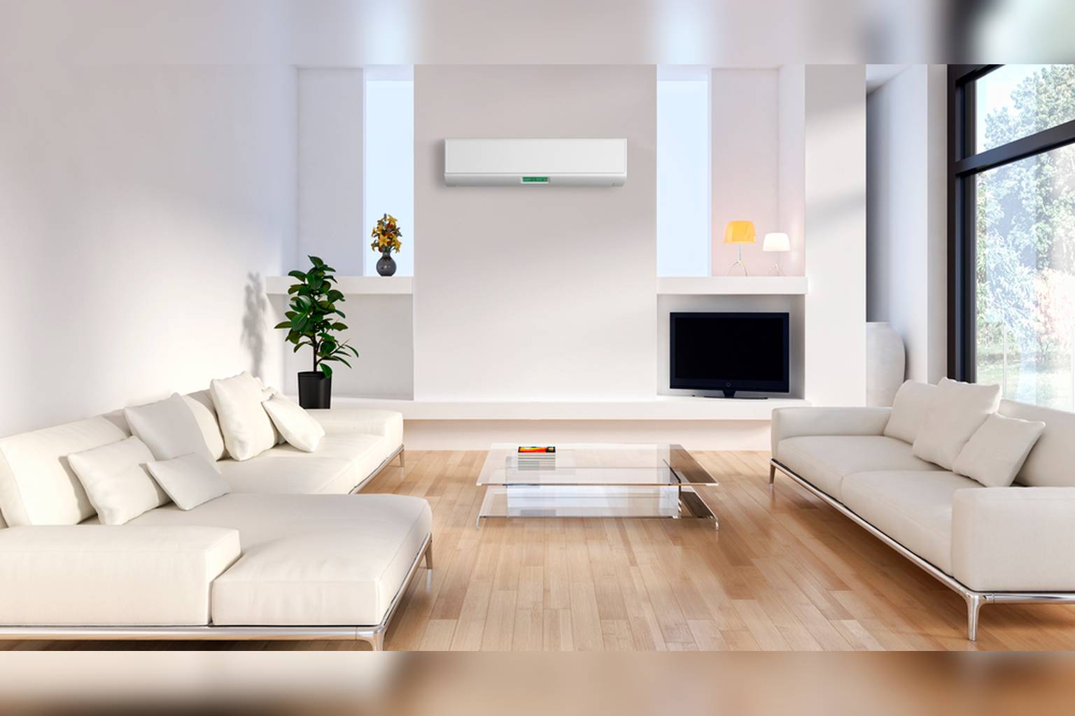 Como integrar o ar-condicionado na decoração de casa?