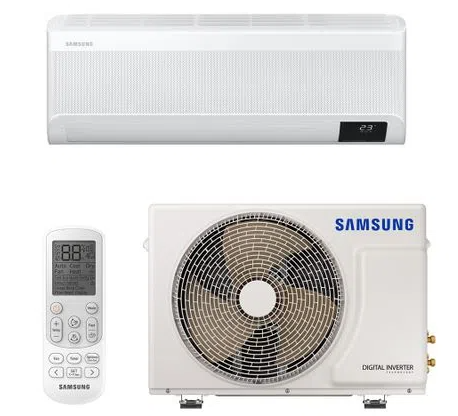 Ar Condicionado Split High Wall Inverter Samsung Wind Free Plus Quente e Frio 12000 BTUs com Inteligência Artificial