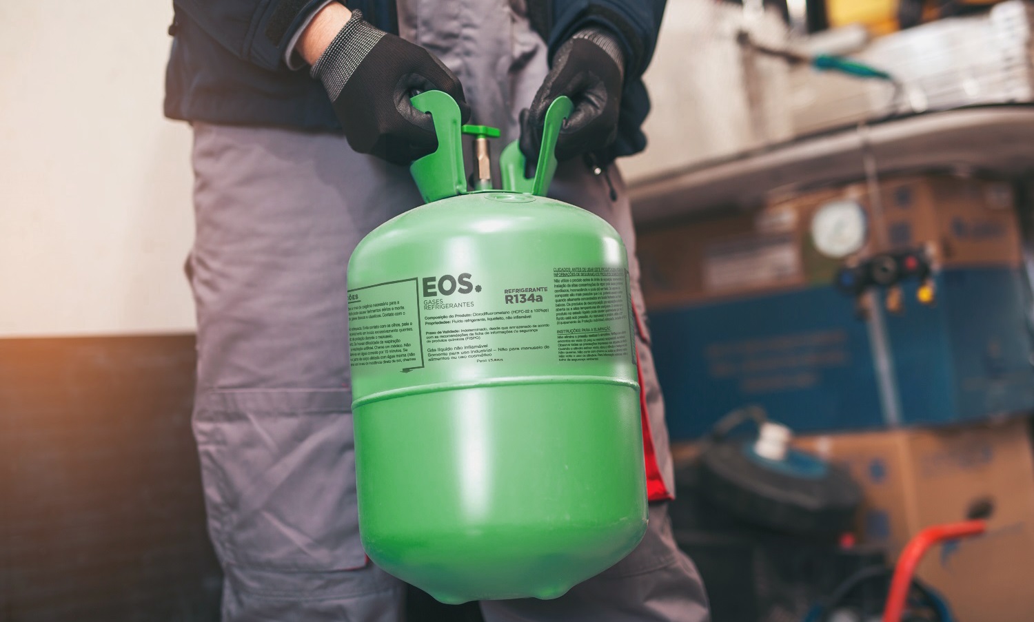 Gases refrigerantes EOS: segurança e preservação