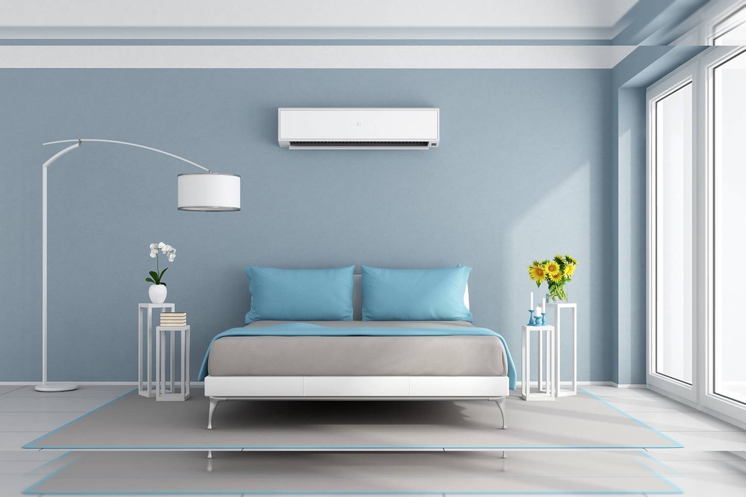 Potência do ar-condicionado para o quarto