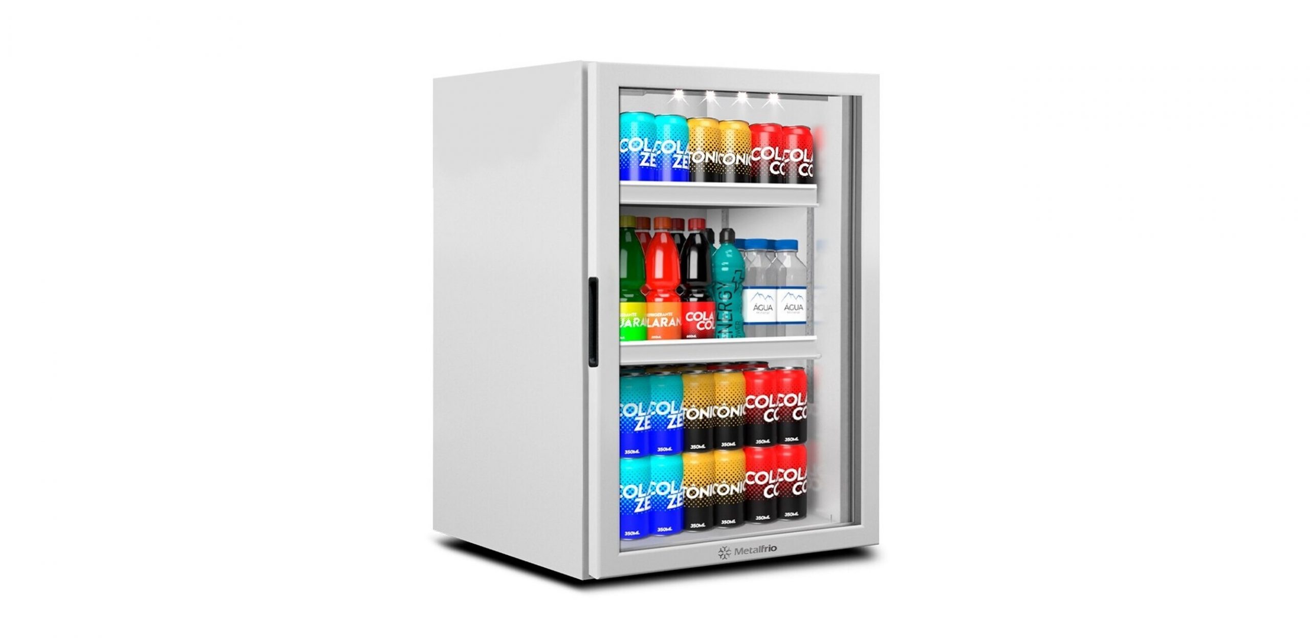 Organização Compacta com o Refrigerador Expositor Metalfrio