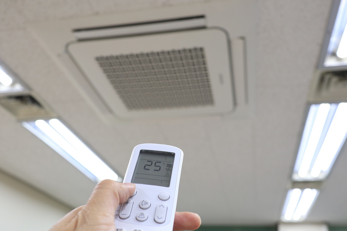 Como Funciona a Ventilação Uniforme do Ar-condicionado Cassete