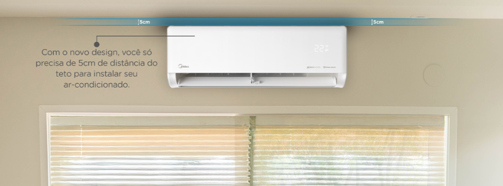 O Ar-condicionado Midea Ecomaster garante fácil instalação e manutenção.