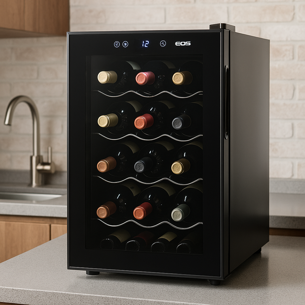 Adega EOS 12 garrafas: vantagens e principais características