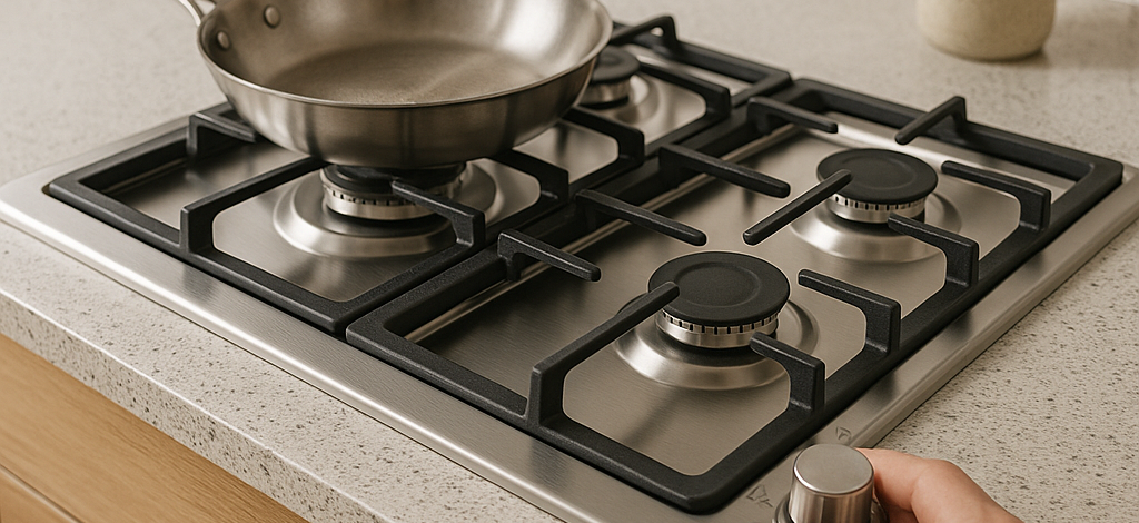 Como escolher o cooktop ideal: gás, elétrico ou por indução?