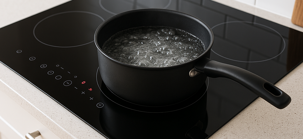 Cooktop de indução 5 bocas: eficiência e tecnologia para o dia a dia