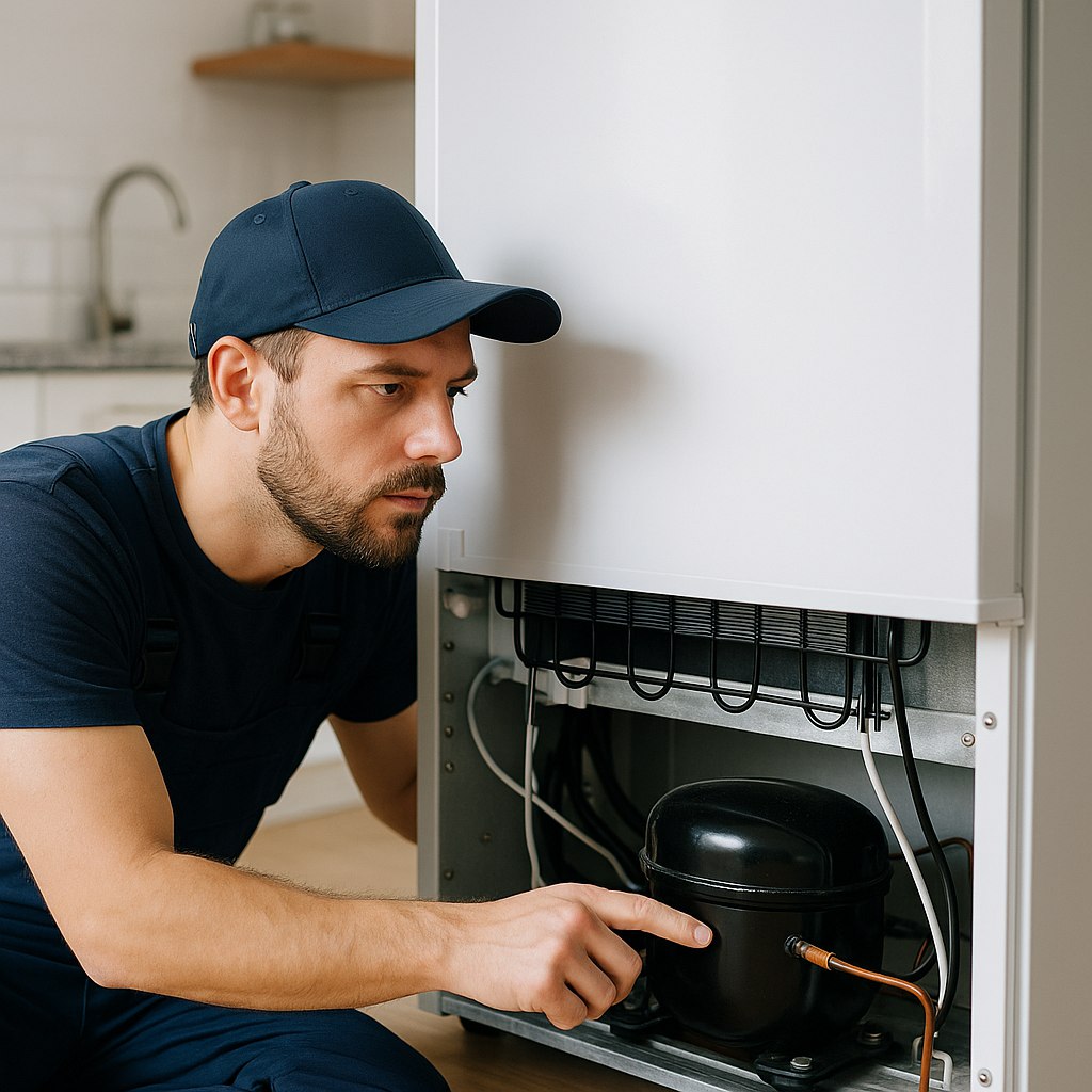Como cada componente da geladeira afeta o desempenho do refrigerador