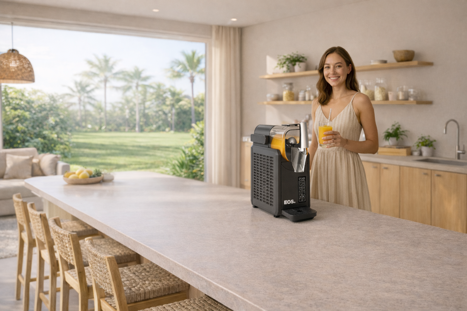 Ice Frozen Slushi: como a máquina de bebidas refrescantes funciona e se destaca no verão