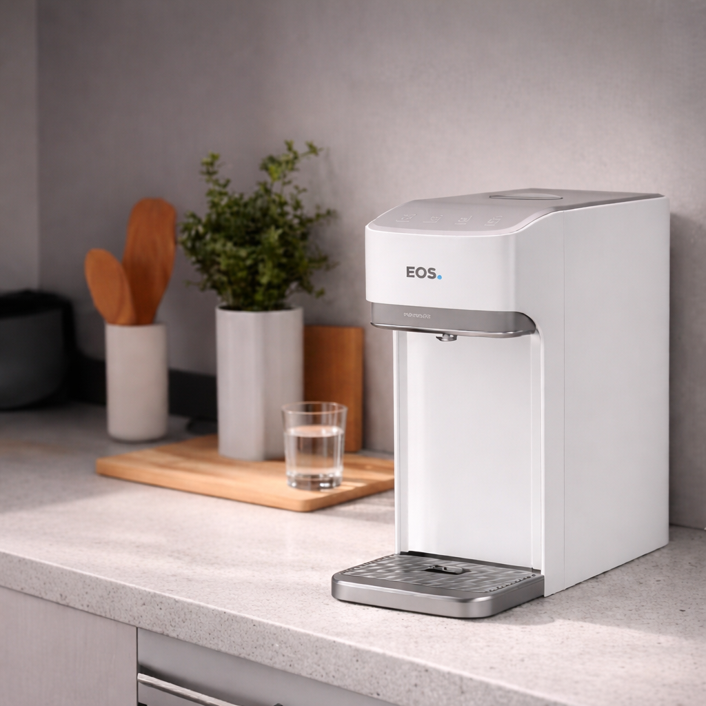 Bebedouro e Purificador EOS Mineralle Slim Touch: mais praticidade para ter água pura, fria ou gelada em casa
