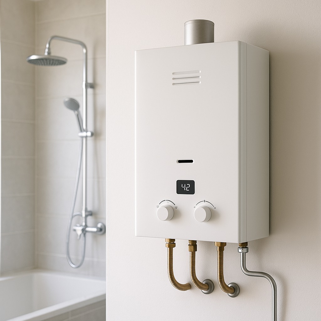 Aquecedor a gás 7,5L: para quantos pontos atende e como calcular a vazão ideal