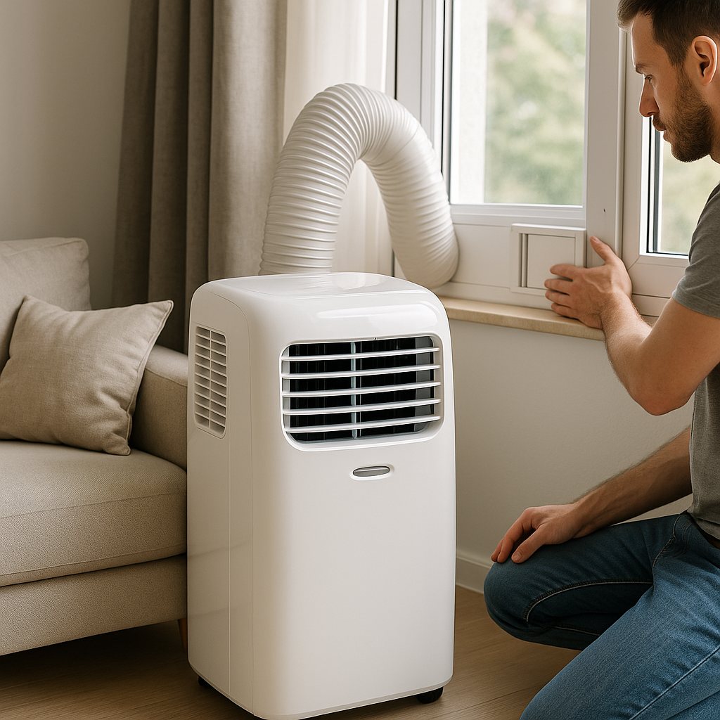 Ar-condicionado portátil: como instalar certo para não perder eficiência