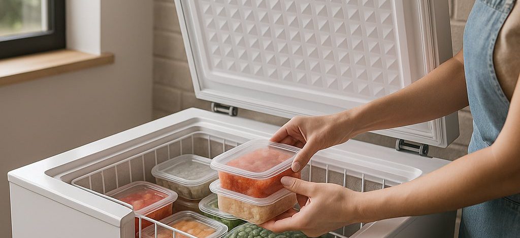Como organizar o freezer horizontal para congelar mais rápido e evitar desperdício