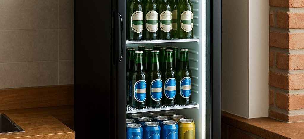 Expositor vertical compacto: quando ele vale mais do que uma geladeira comum?