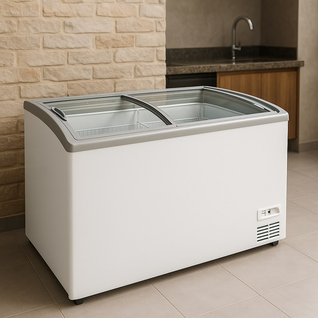 Freezer expositor horizontal: como montar a vitrine e valorizar os produtos sem bagunça