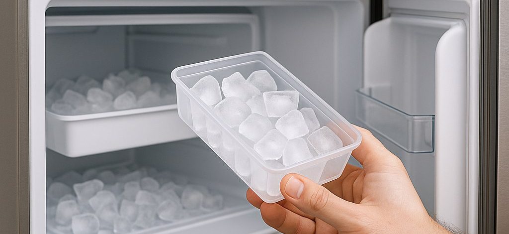 Gelo com cheiro ou gosto: o que causa e como limpar a máquina de gelo corretamente