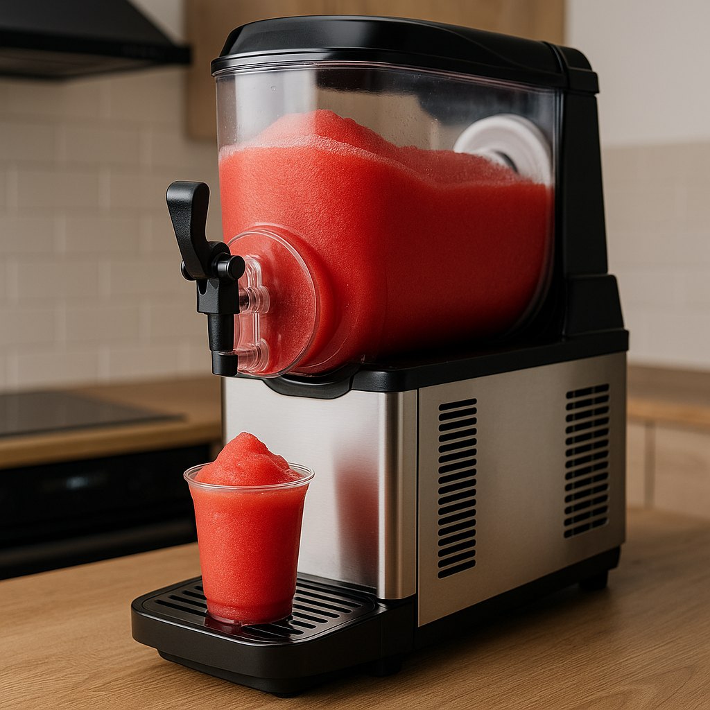 Ice Frozen Slushi: como a máquina de bebidas refrescantes funciona e se destaca no verão
