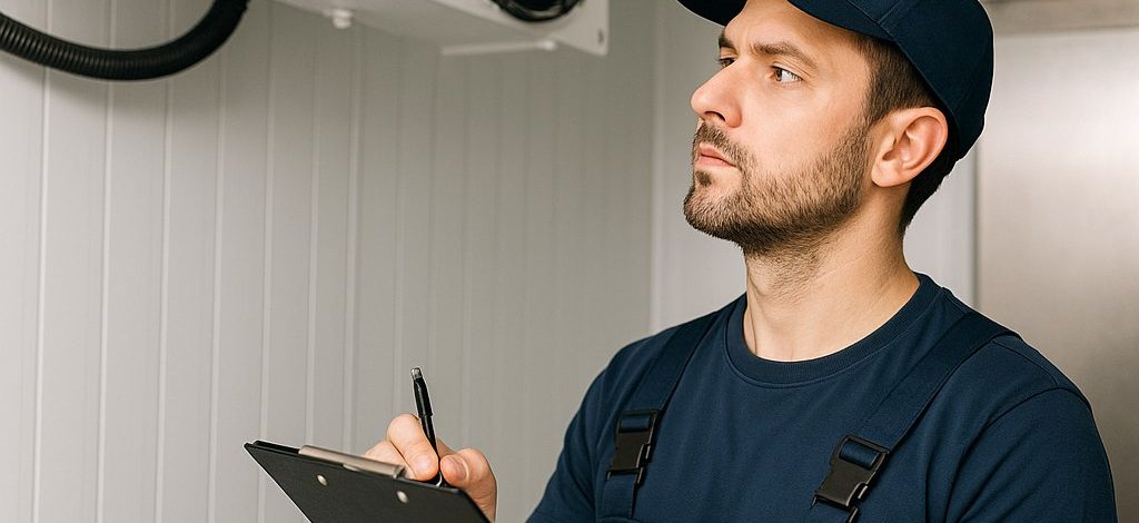 Manutenção preventiva de câmara fria: o checklist simples que evita pane e prejuízo