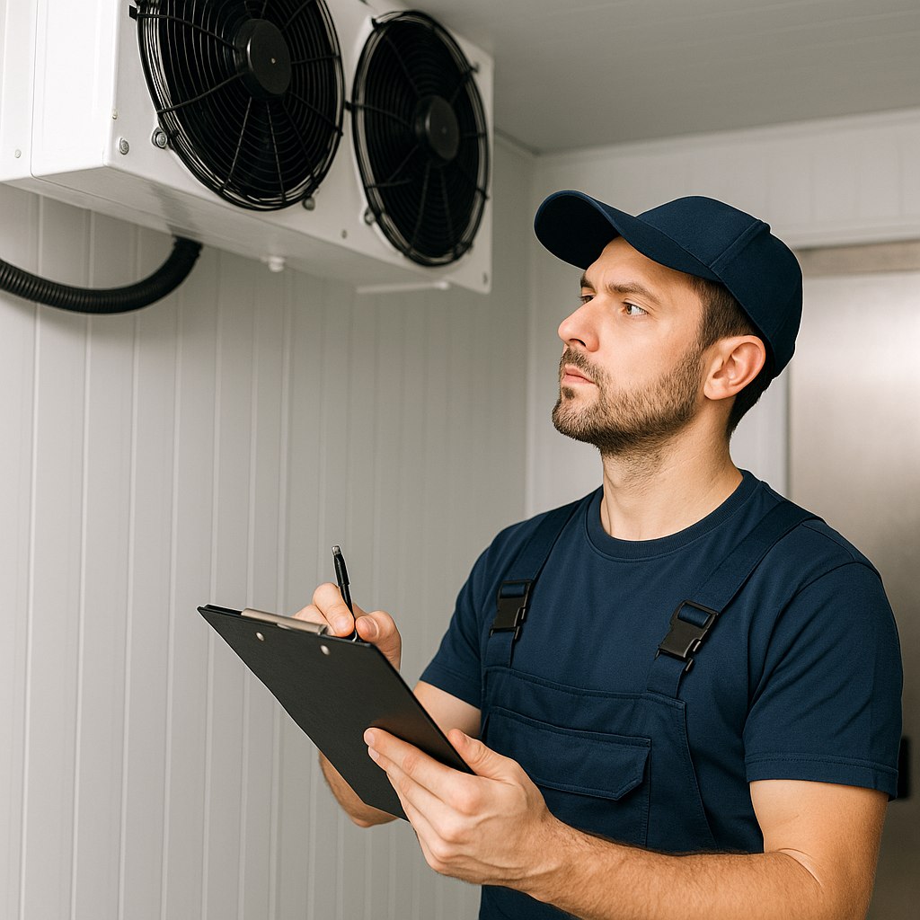 Manutenção preventiva da câmara fria: o checklist simples que evita pane e prejuízo