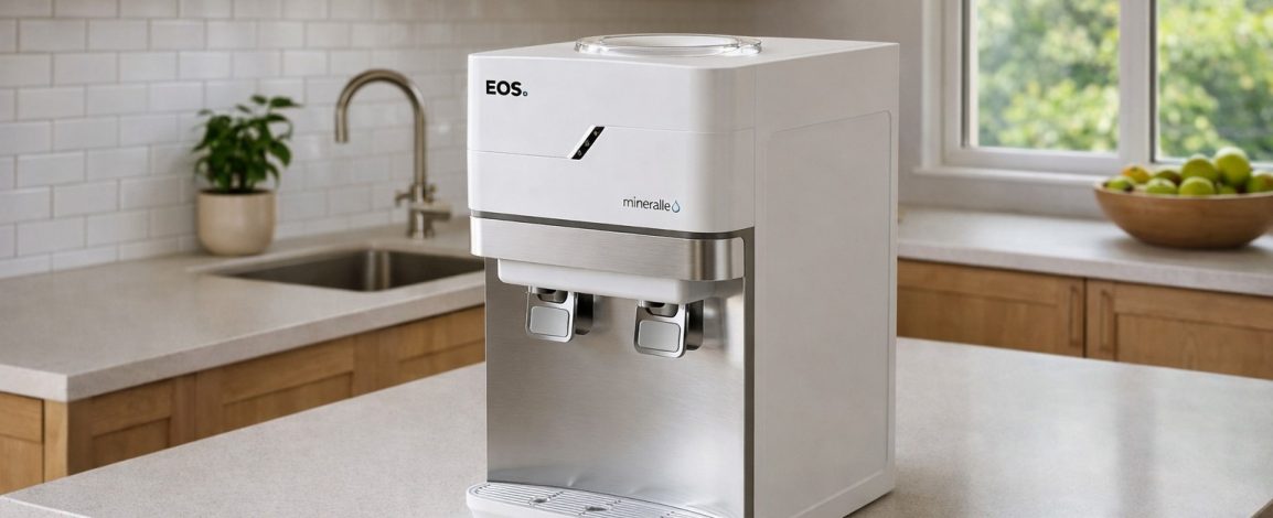 Bebedouro de mesa vale a pena em apartamento? Vantagens e limitações