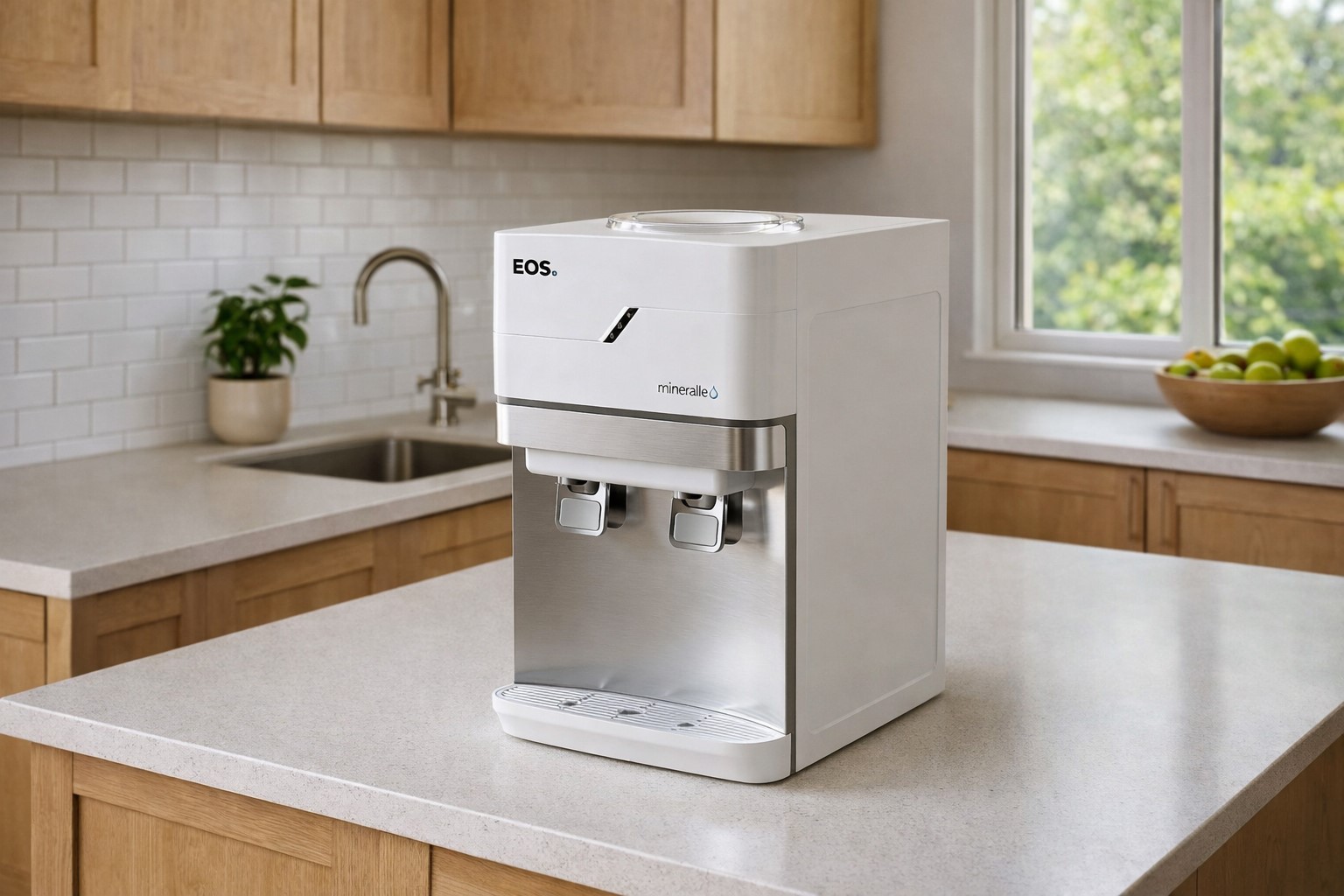 Bebedouro de mesa vale a pena em apartamento? Vantagens e limitações