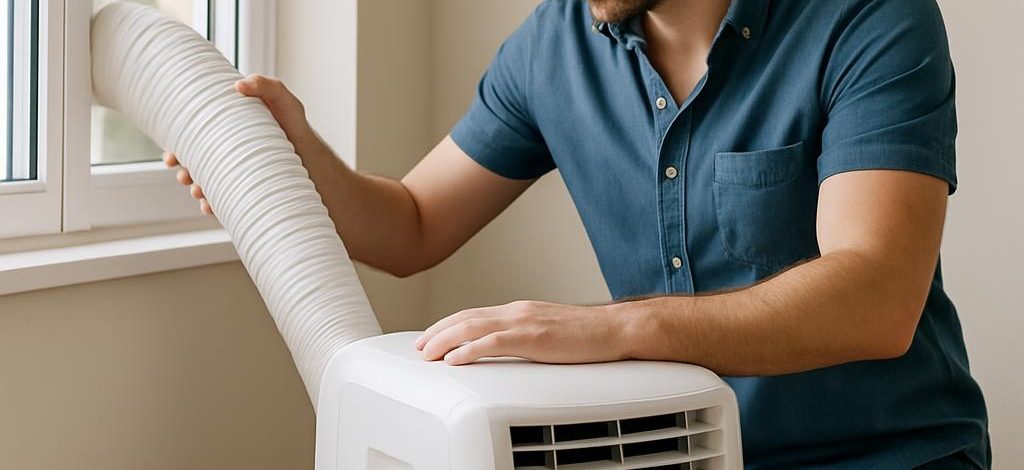 Ar-condicionado portátil: como instalar certo para não perder eficiência