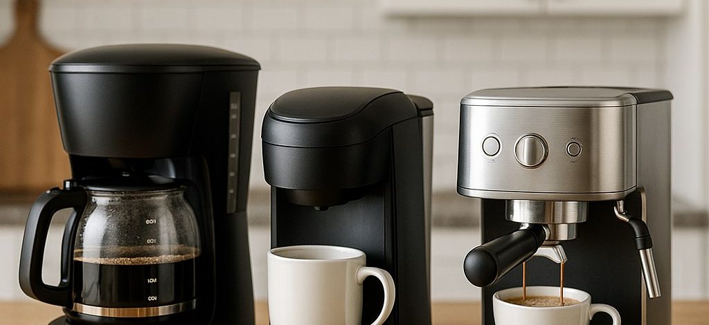 Cafeteira elétrica: filtro, cápsula ou expresso? escolha pelo seu ritmo