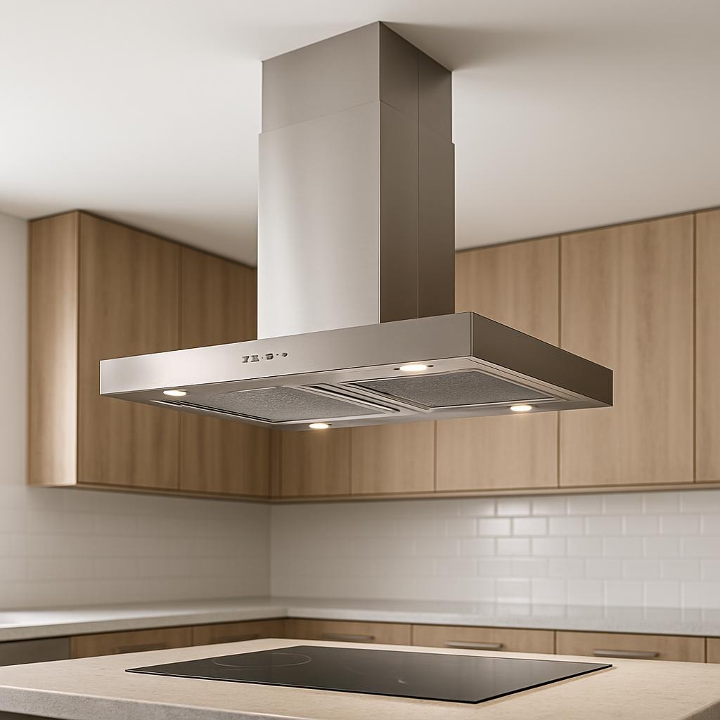 Coifa de ilha: altura correta e dicas para reduzir ruído