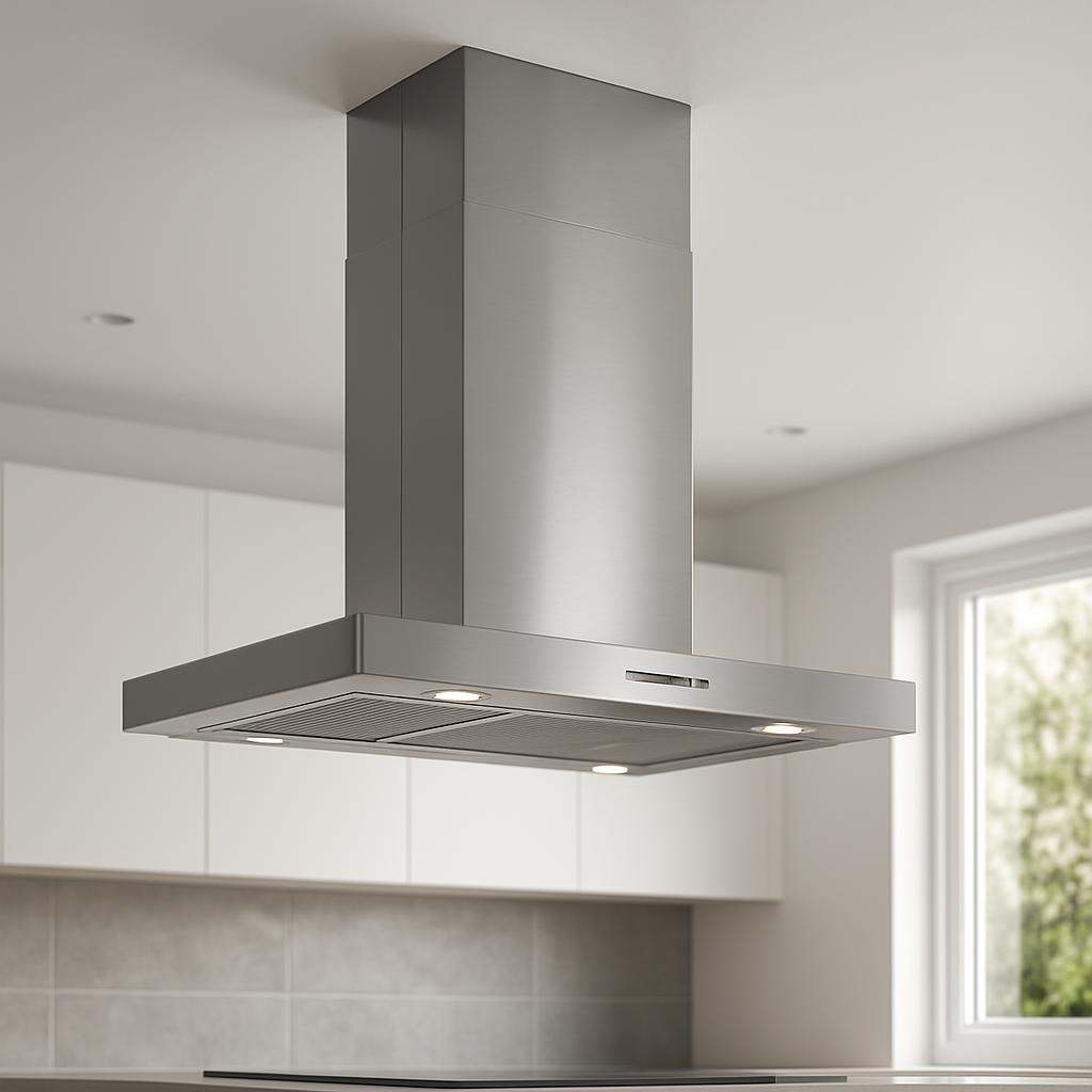 Coifa de ilha: como escolher a vazão ideal e evitar fumaça